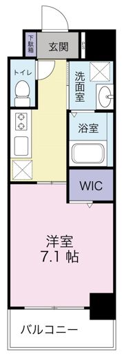 アルゴ南小倉の間取り画像