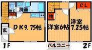 レインボータウン富吉IIの間取り画像