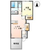 ナースリーイーストの間取り画像