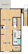 GROOM泗水Bの間取り画像