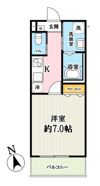 (仮称)キャメル梅島2Aの間取り画像