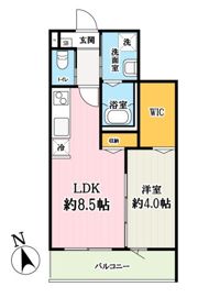 (仮称)キャメル梅島2Aの間取り画像