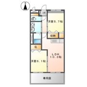 レジデンスガーデンⅡの間取り画像