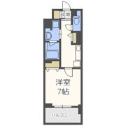 ハビテ靱センターコートの間取り画像