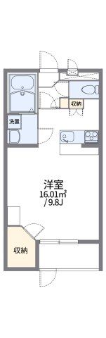 レオパレス照ヶ丘の間取り画像