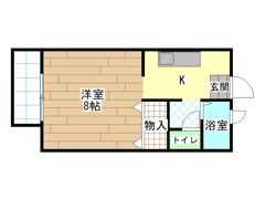 メゾン緑ヶ丘Ⅰの間取り画像