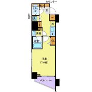 ジェノヴィア新宿御苑グリーンヴェールの間取り画像