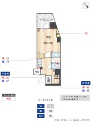 AZEST立川の間取り画像