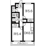 六甲サンピナコテカの間取り画像
