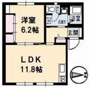 フレグランス京町の間取り画像