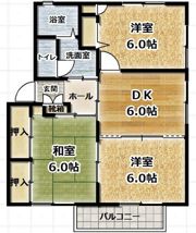 パークタウンC棟の間取り画像