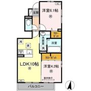 D-ROOMニシキの間取り画像