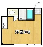 コーポ石田の間取り画像