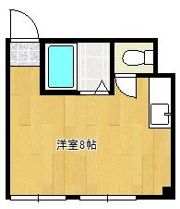 コーポ石田の間取り画像