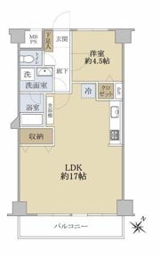 ユニーブル三軒茶屋の間取り画像