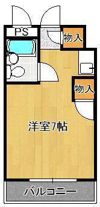マリンコートの間取り画像