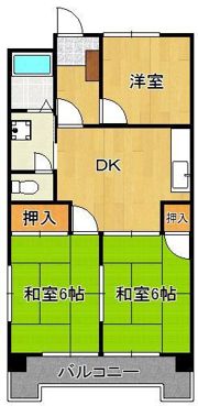 シャトレ沼本町IIの間取り画像