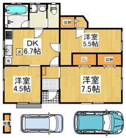 東所沢2丁目戸建の間取り画像