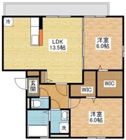 ソシアビューテラス B棟の間取り画像