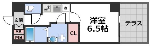リフレス天王寺国分町の間取り画像