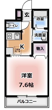 ルーセントオーデン門真の間取り画像