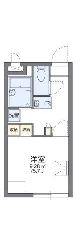 レオパレスKMティーダの間取り画像