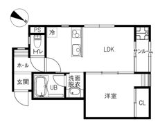 flowersの間取り画像