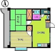 レジデンス華の間取り画像