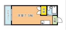 コーポラス中原の間取り画像