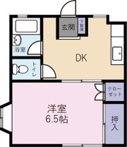 コーポ松本の間取り画像