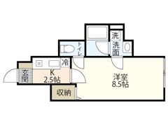 M Terrace藤垂園 参番館の間取り画像
