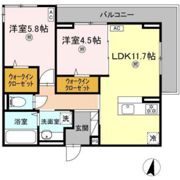 アルカディア中山の間取り画像
