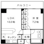 マナハウス四谷の間取り画像