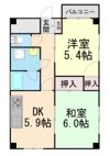 シャンテ本山の間取り画像