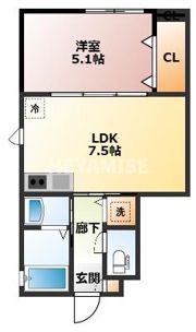 フィラーレ富の原Cの間取り画像