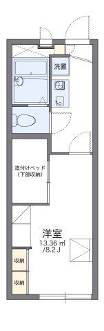 レオパレスマニエの間取り画像