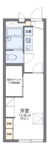 レオパレスマニエの間取り画像