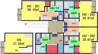 エリシウム大宮の間取り画像