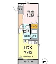 オリヴィア山手の間取り画像
