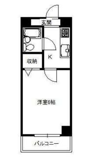 青柳マンションの間取り画像