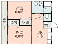 ヒルサイドハイツの間取り画像