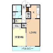 プロスパーA棟の間取り画像
