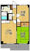 リバティ行橋の間取り画像