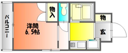 サーパス大供の間取り画像