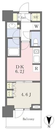 パークシティ中野 ザ タワー エアーズの間取り画像