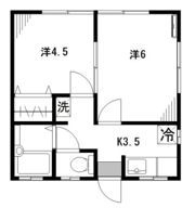 コーポラス友和の間取り画像