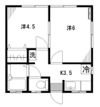 コーポラス友和の間取り画像