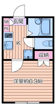 パレ・イリスの間取り画像