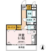 ラビアン ローゼの間取り画像