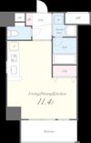 Dolce Vita 新大阪の間取り画像